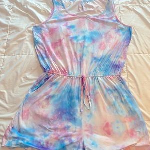 Tie Dye Summer Romper